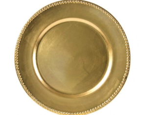 gold charger plates bulk